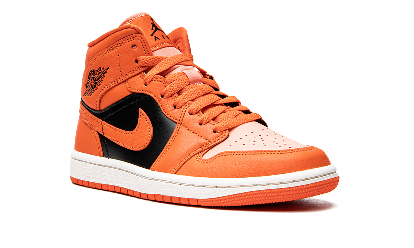 Air Jordan 1 MID SE WMNS "Orange / Black"