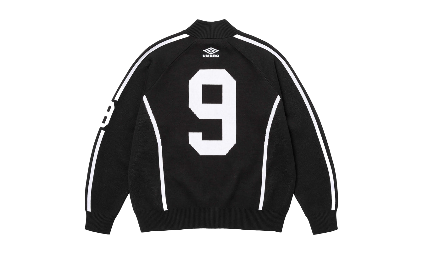 Supreme Umbro® Zip Up Sweater "SS 25 - Black"