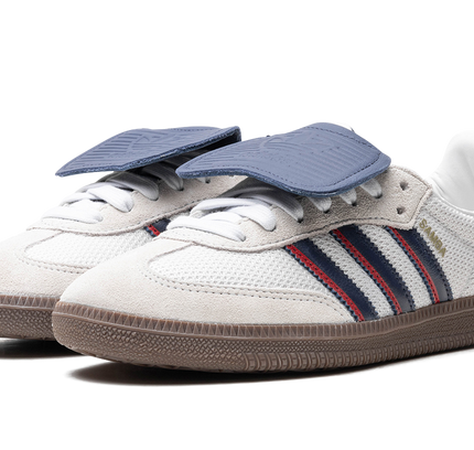 Adidas Samba LT "Crystal White Dark Blue"