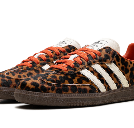 Adidas Samba OG WMNS "Leopard / Cream Orange"