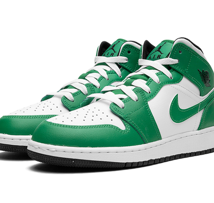 Air Jordan 1 Mid GS "Lucky Green"