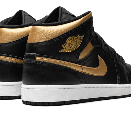 Air Jordan 1 Mid "Black Gold"