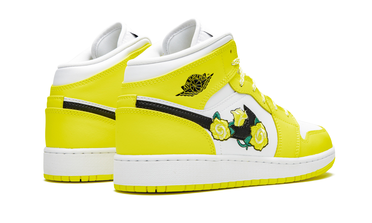 Air Jordan 1 Mid GS "Dynamic Yellow"