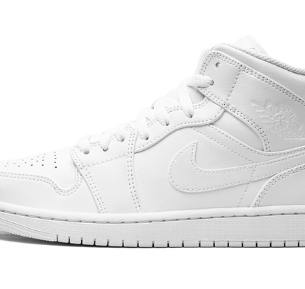 Air Jordan 1 Mid "Triple White"