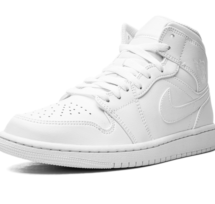 Air Jordan 1 Mid "Triple White"