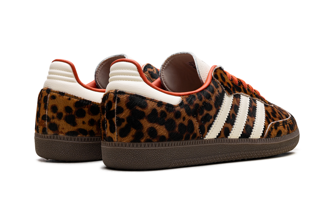 Adidas Samba OG WMNS "Leopard / Cream Orange"