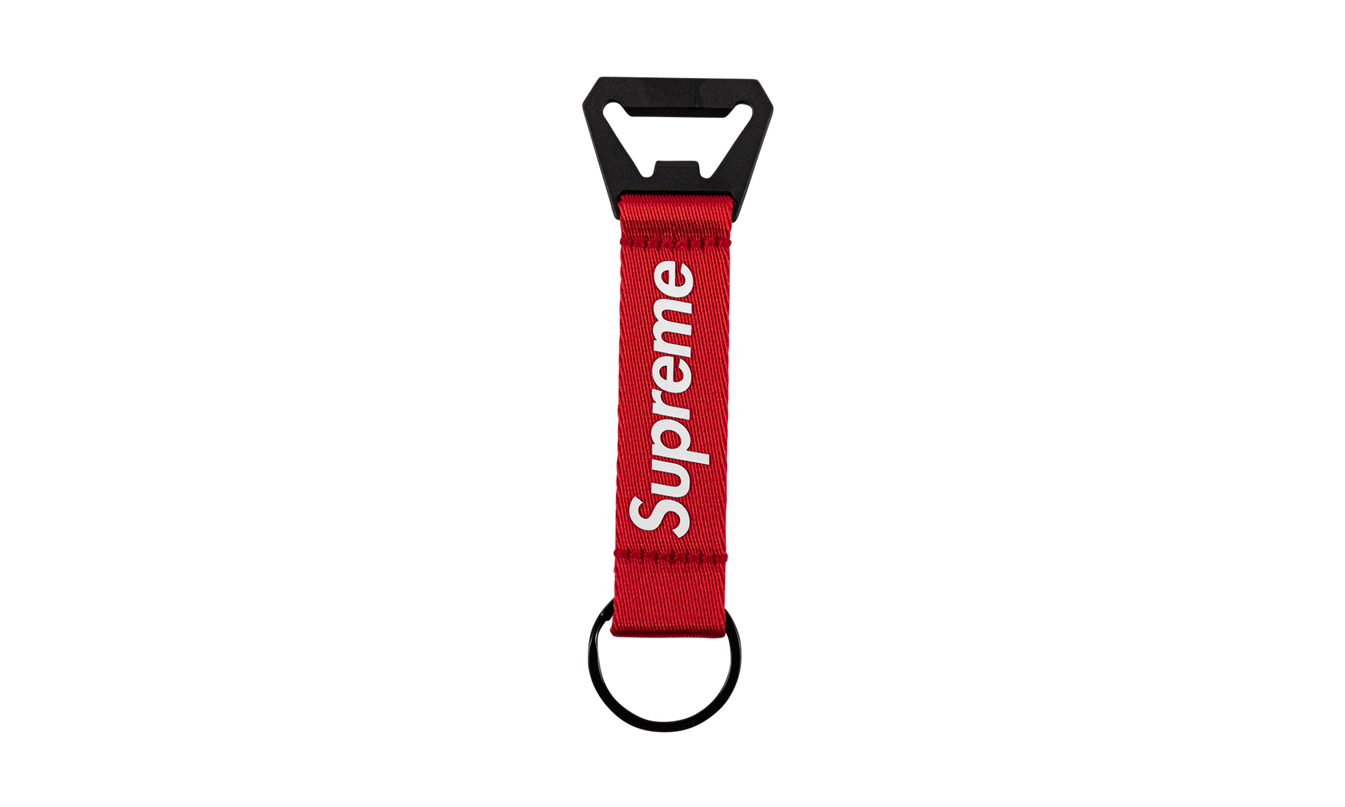 Supreme Bottle Opener Webbing Keychain "FW21"
