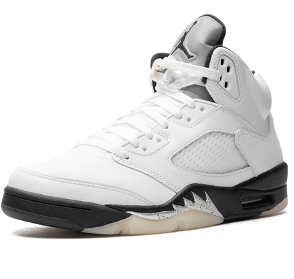 Air Jordan 5 "White/Black"