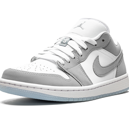 Air Jordan 1 LOW WMNS "White / Wolf Grey"