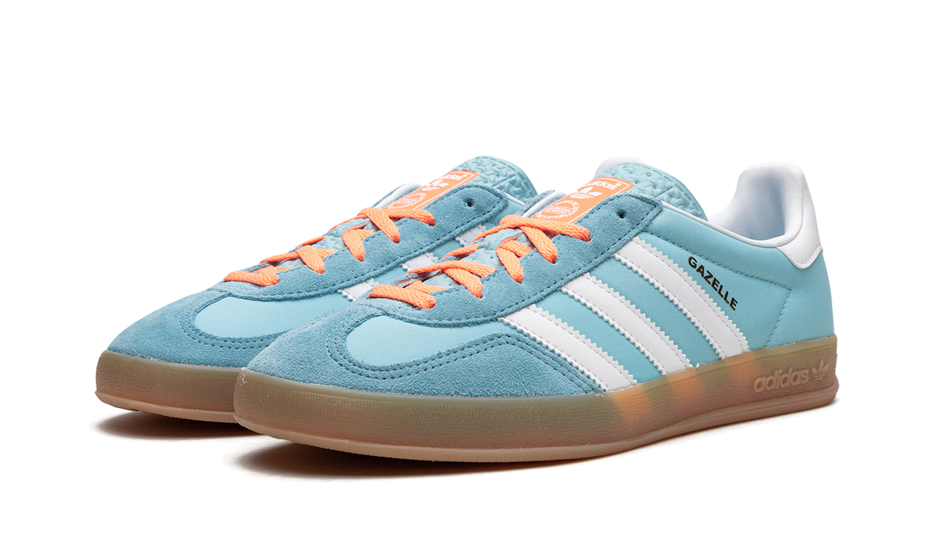 Adidas Gazelle Indoor "Preloved Blue White Gum"
