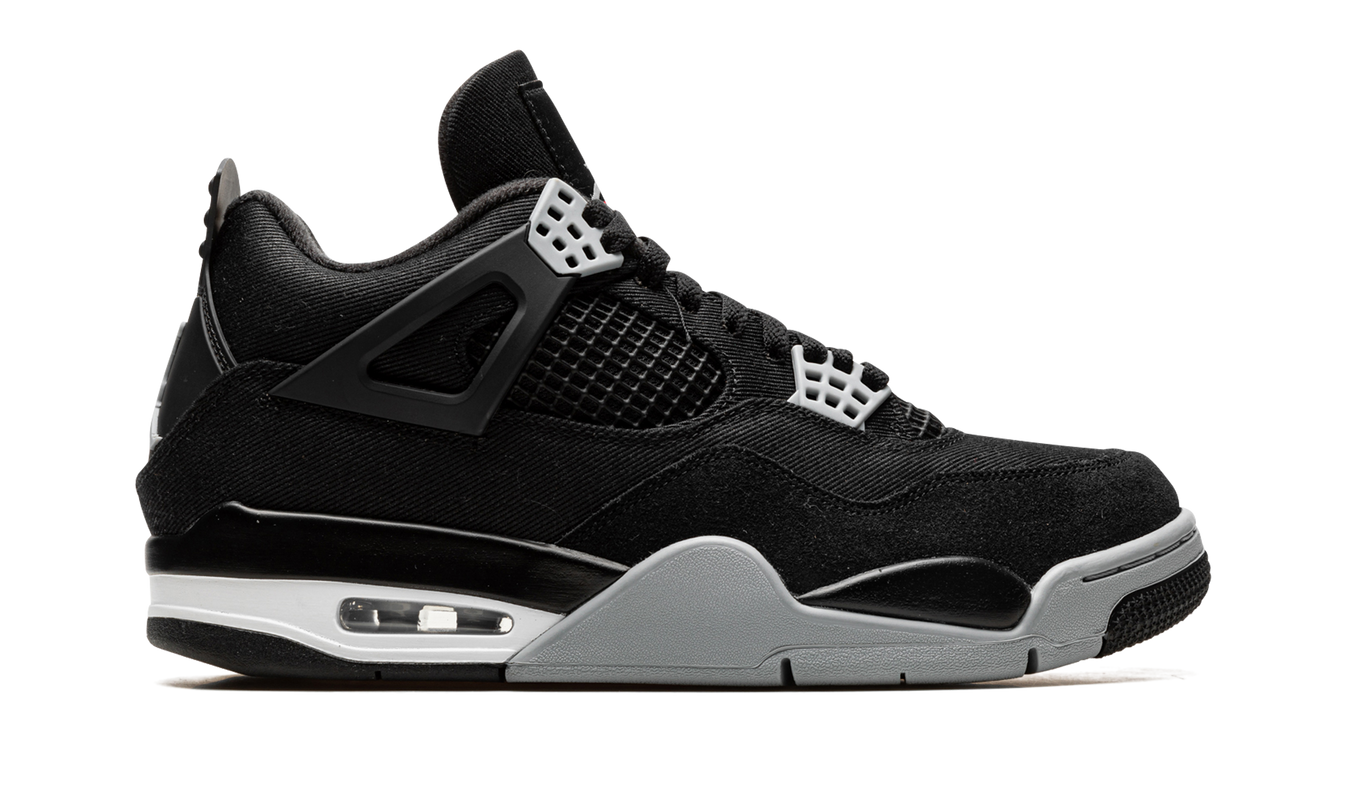 Air Jordan 4 "Black Canvas"