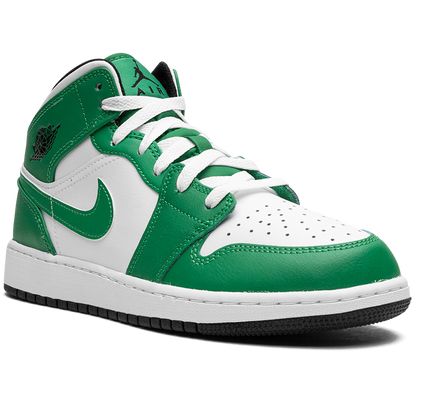 Air Jordan 1 Mid GS "Lucky Green"
