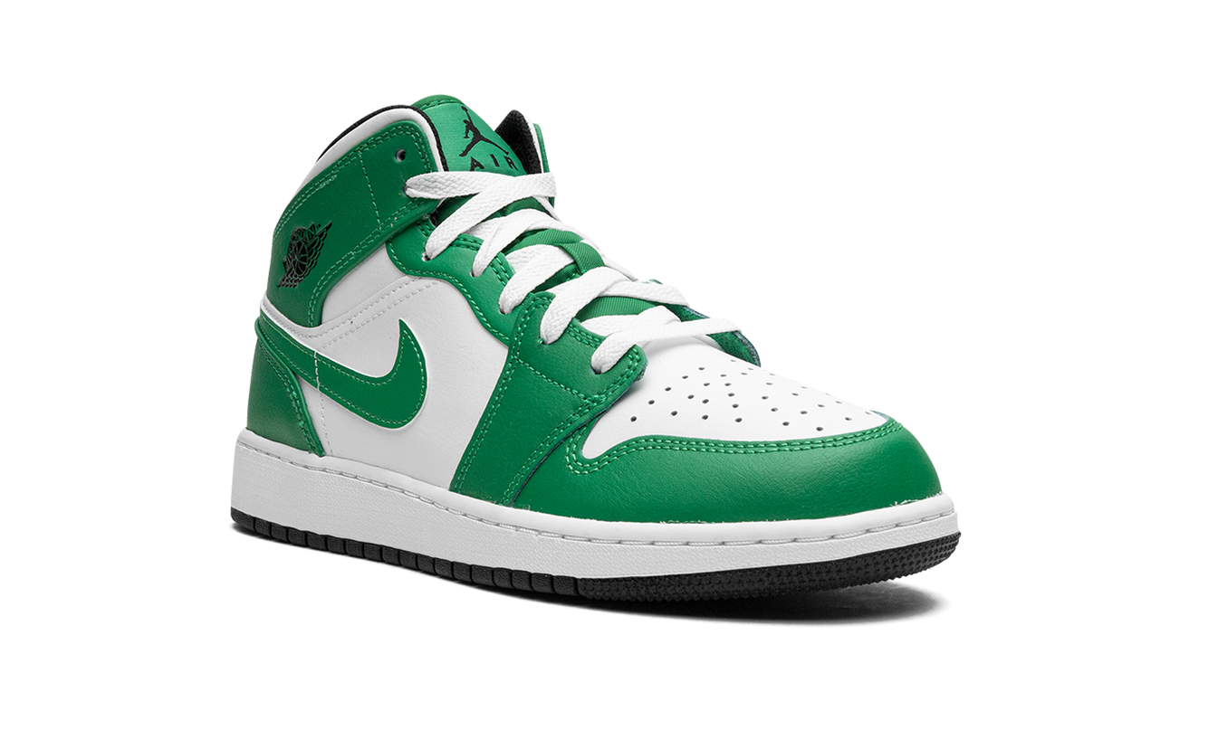 Air Jordan 1 Mid GS "Lucky Green"