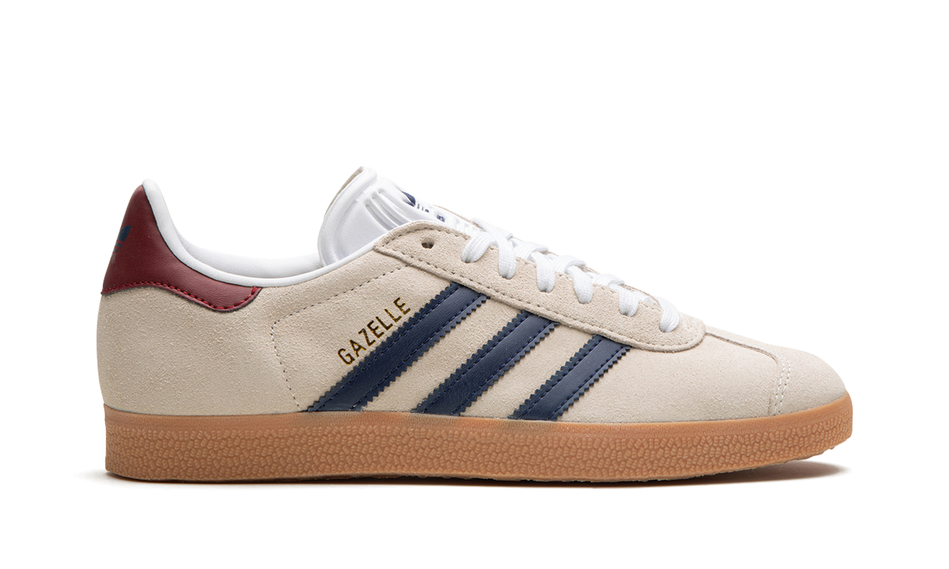 Adidas Gazelle "Off White / Dark Blue / Gum"