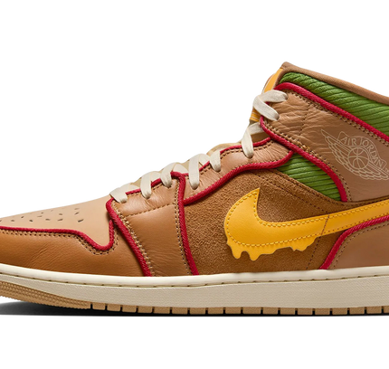 Air Jordan 1 Mid SE "Cheeseburger"