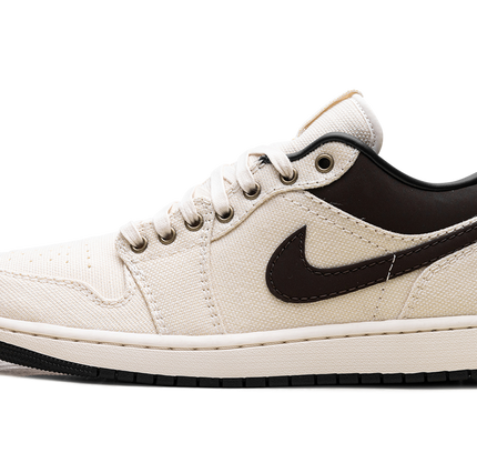 Air Jordan 1 Low Premium "Pale Ivory Baroque Brown"