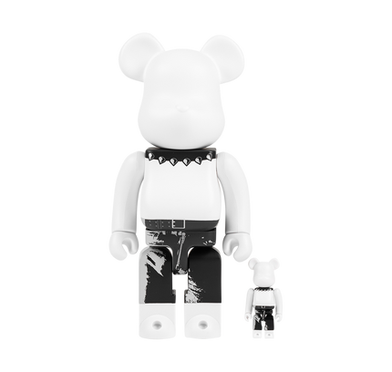 Bearbrick Andy Warhol "The Rolling Stones - Sticky Fingers 100% 400%"