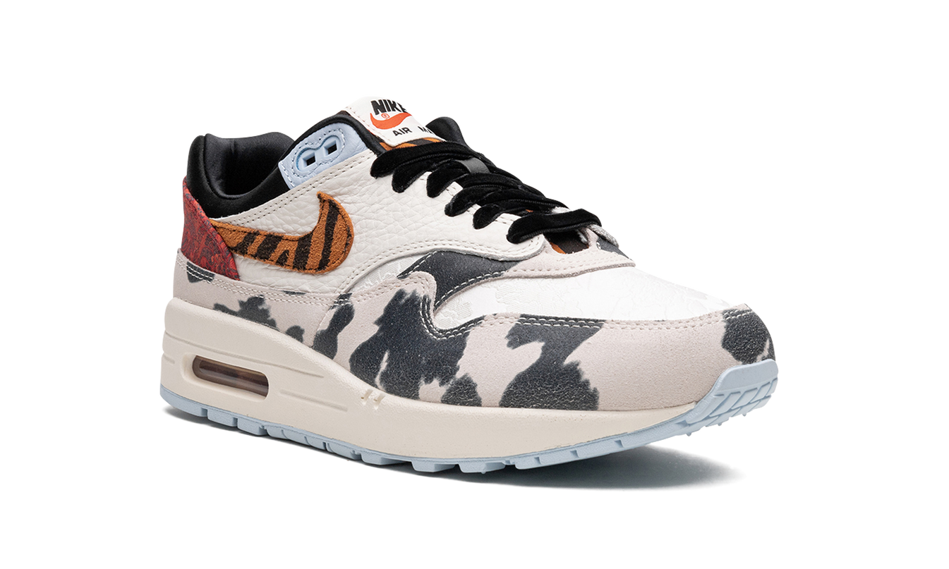 AIR MAX 1 '87 MNS WMNS "Tiger Swoosh Cow Print" 