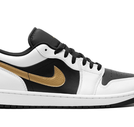 Air Jordan 1 Low "Gold Swoosh"