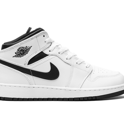 Air Jordan 1 Mid GS "White/Black"