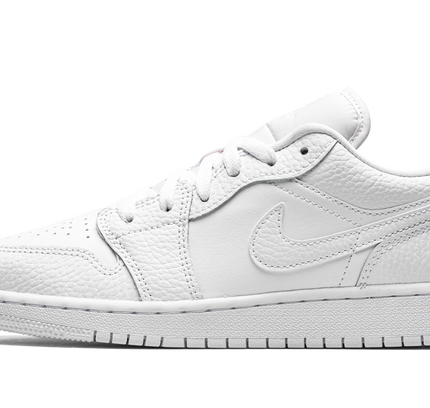 Air Jordan 1 Low GS "Triple White"