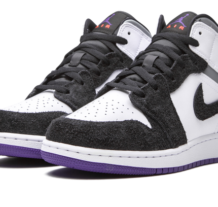 Air Jordan 1 Mid SE GS "Court Purple Suede"