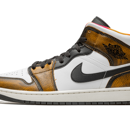 Air Jordan 1 Mid SE "Orange Wear Away"