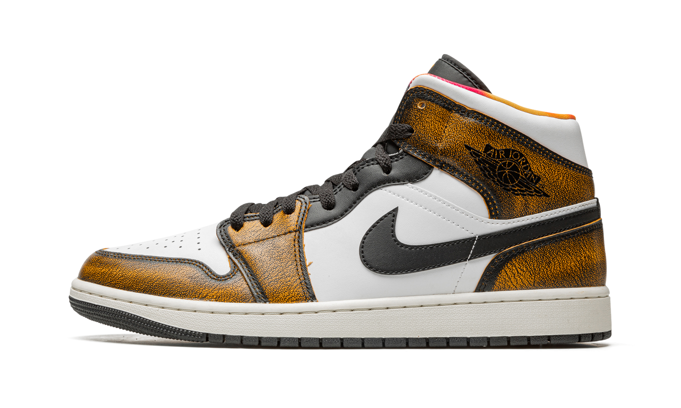 Air Jordan 1 Mid SE "Orange Wear Away"