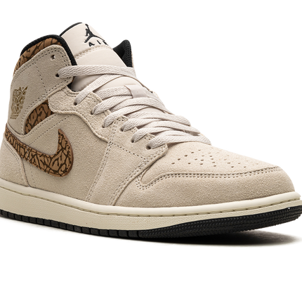 Air Jordan 1 Mid "Brown Elephant"