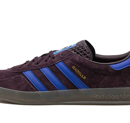 Adidas Gazelle Indoor "SHADOW MAROON SEMI LUCID BLUE"