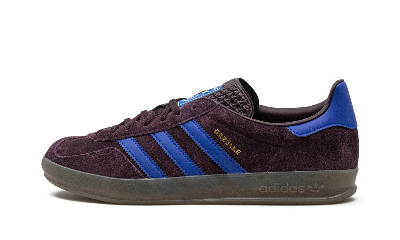 Adidas Gazelle Indoor "SHADOW MAROON SEMI LUCID BLUE"