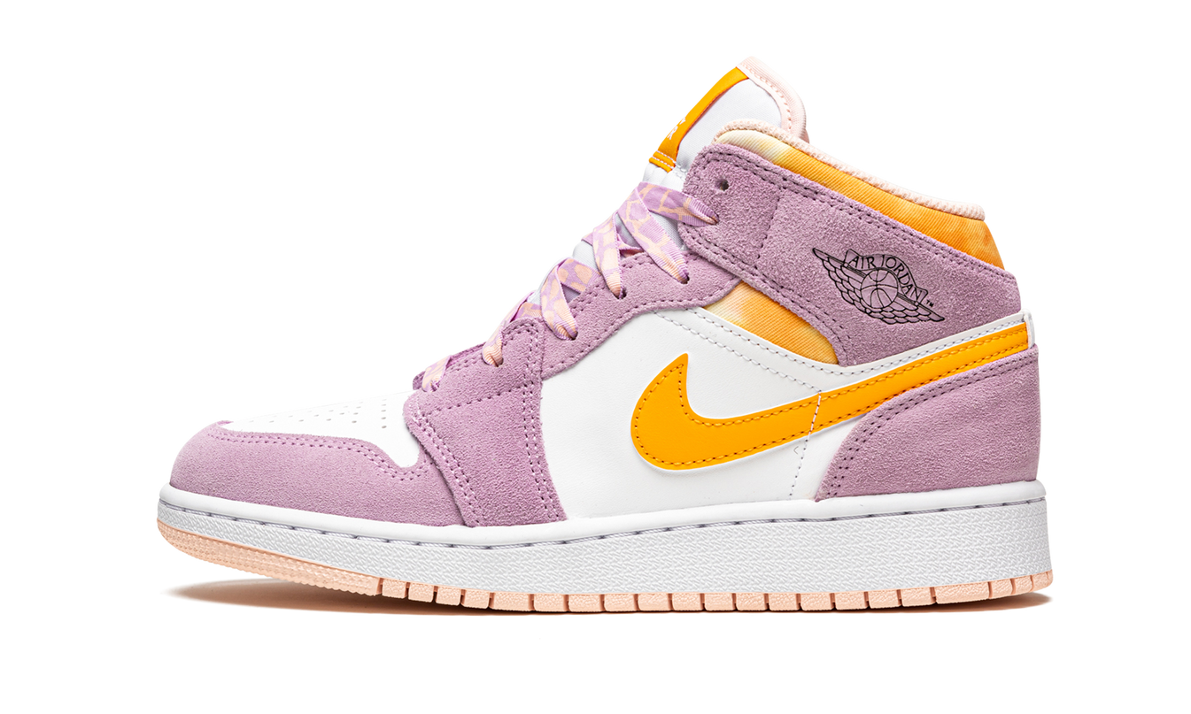 Air Jordan 1 Mid SE GS "Arctic Pink"
