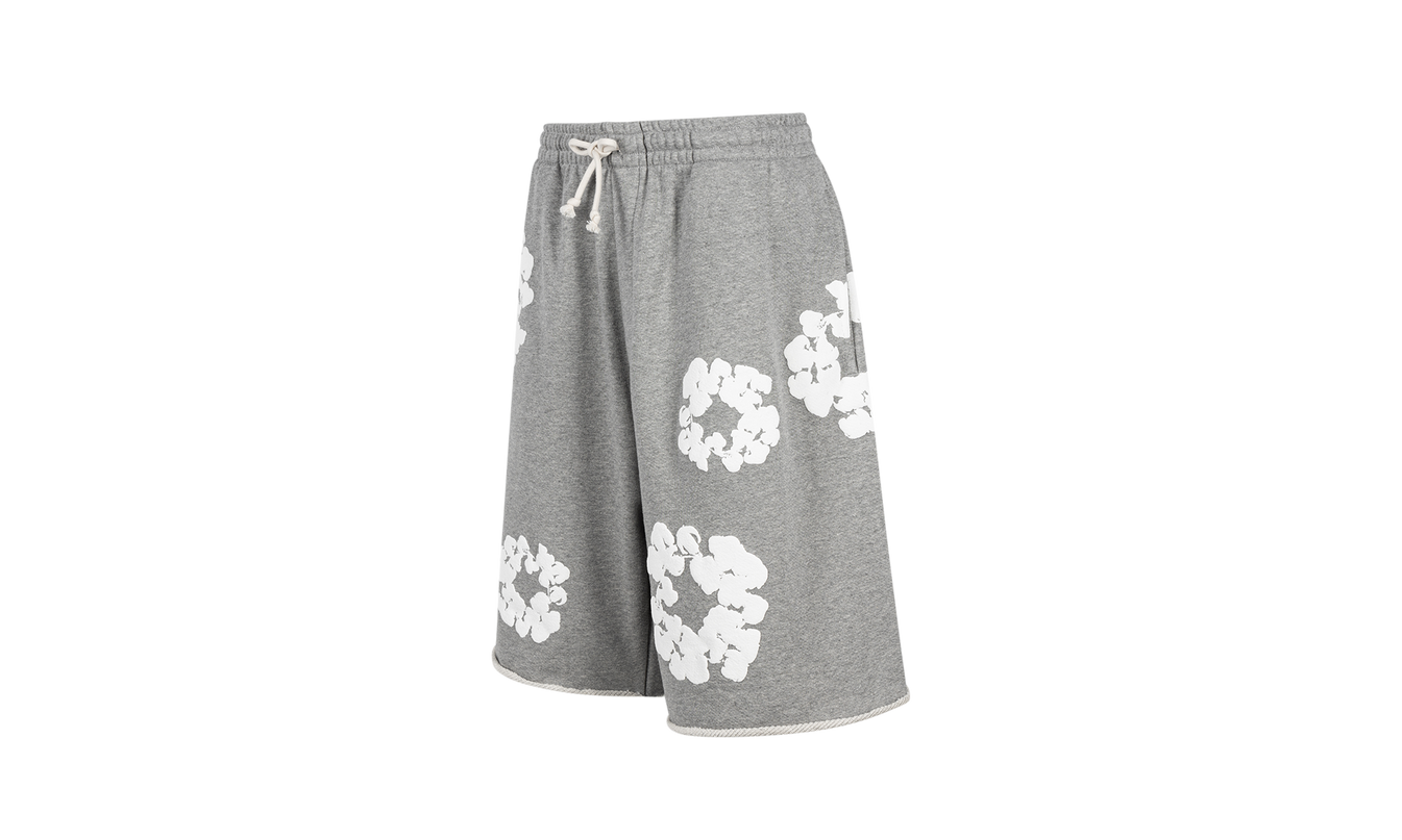 Die Cotton Wreath Shorts "Grau"