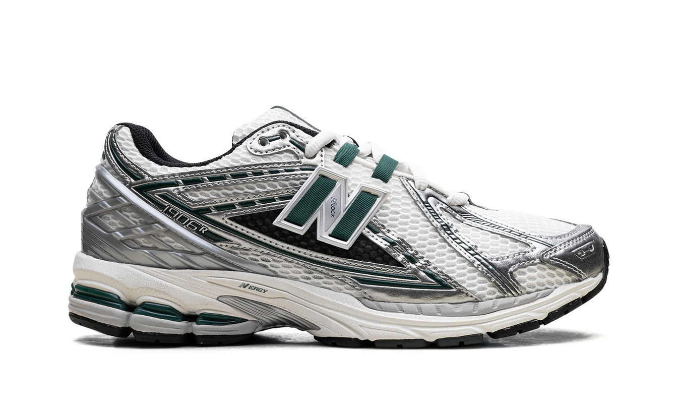 New Balance 1906R „Silber Metallic Nightwatch Green“