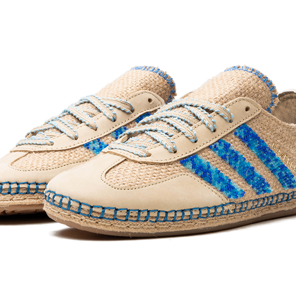 Adidas Gazelle "CLOT - Linen Khaki / Light Blue"