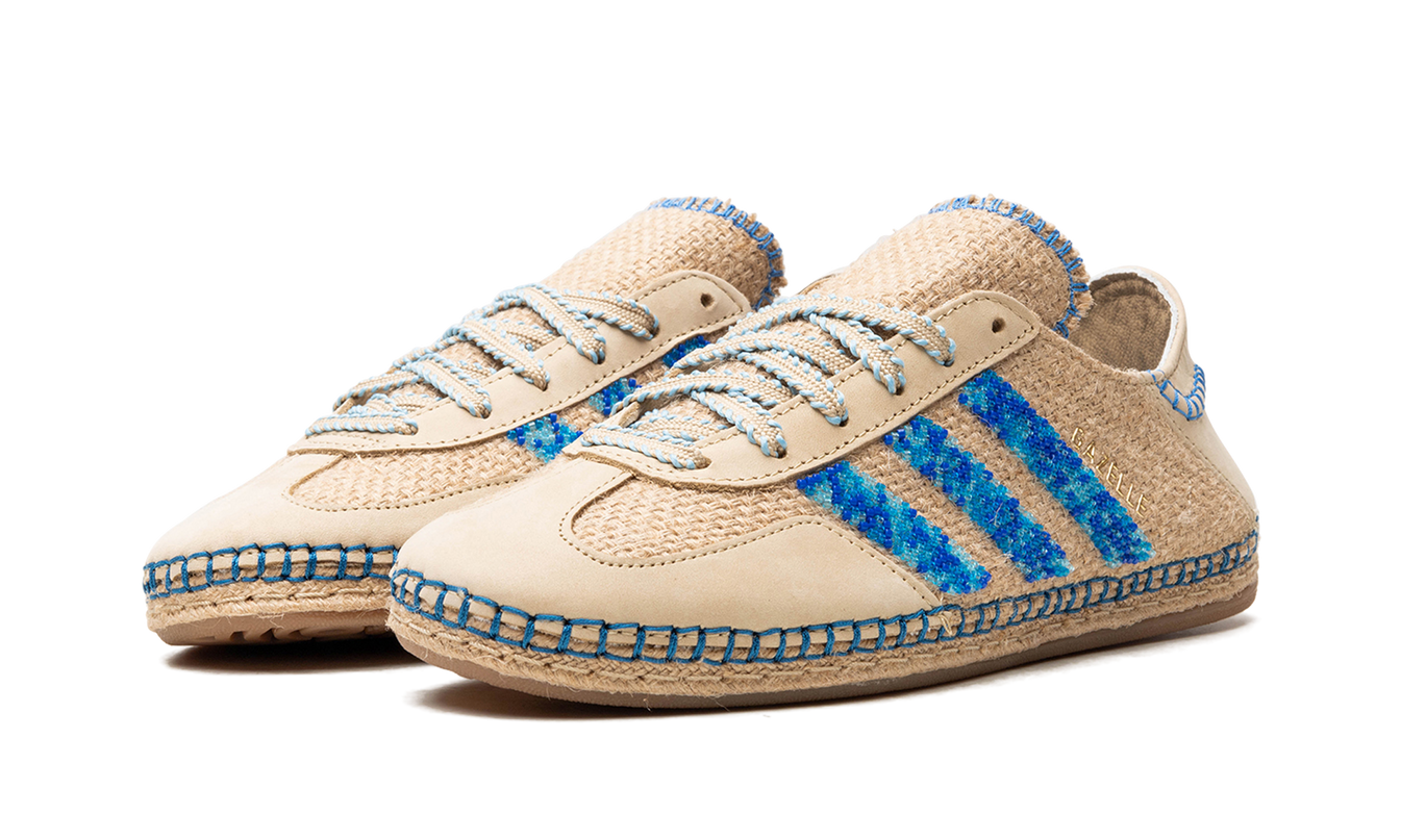 Adidas Gazelle "CLOT - Linen Khaki / Light Blue"