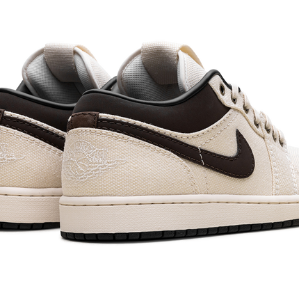 Air Jordan 1 Low Premium "Pale Ivory Baroque Brown"