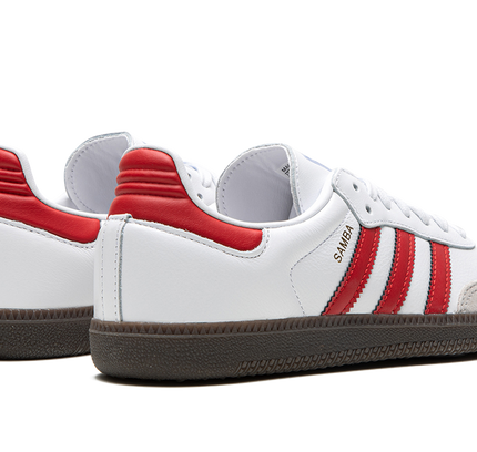 Adidas Samba OG "White / Better Scarlet"