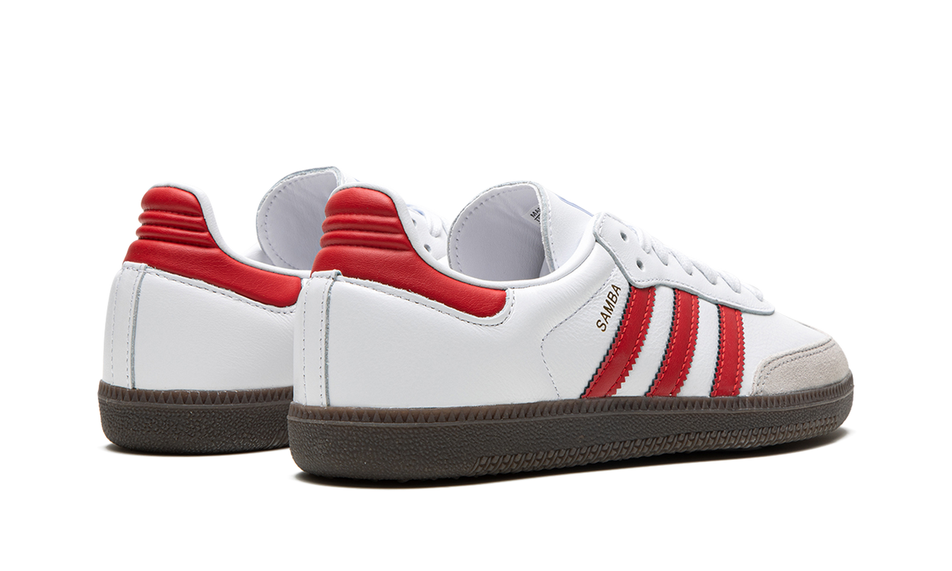 Adidas Samba OG "White / Better Scarlet"