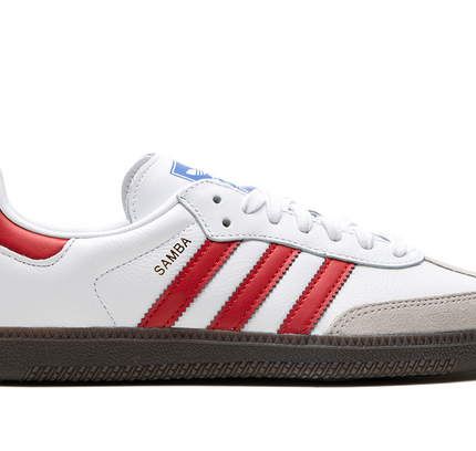 Adidas Samba OG "White / Better Scarlet"