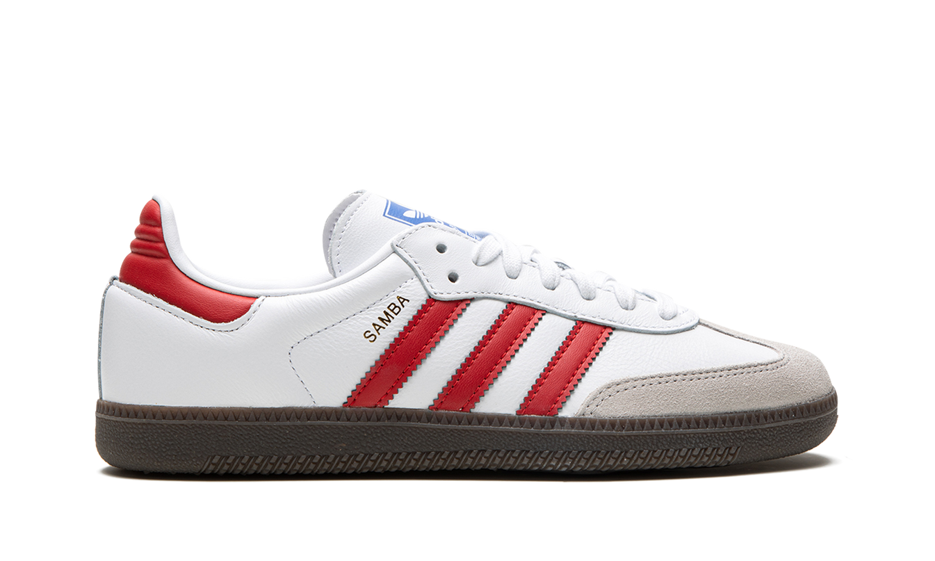 Adidas Samba OG "White / Better Scarlet"