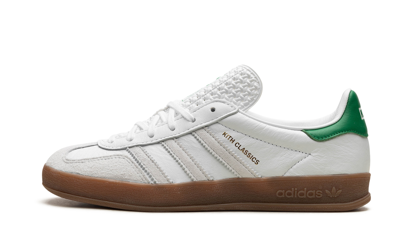 Adidas Gazelle Indoor "Kith- White / Green"