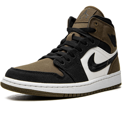 Air Jordan 1 MID SE WMNS "Olive Toe"