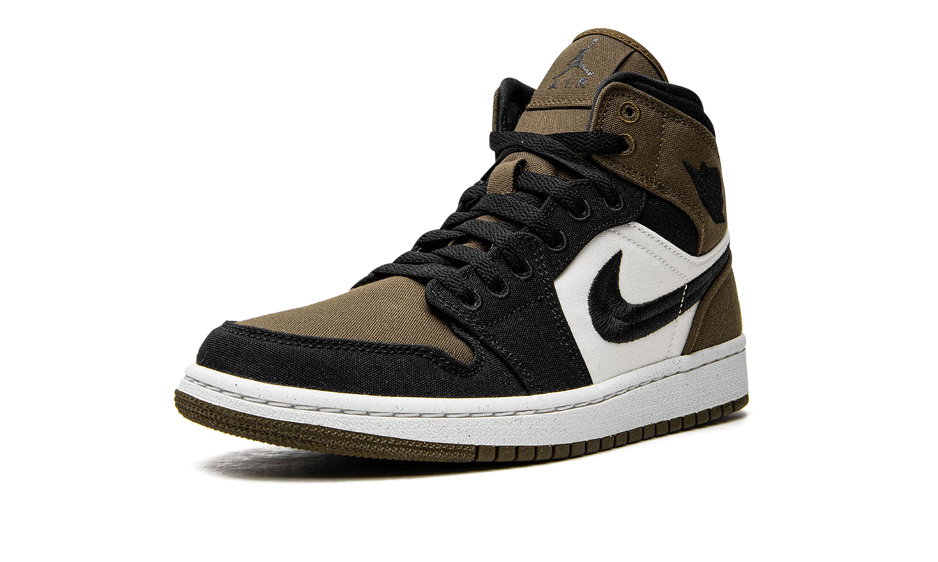 Air Jordan 1 MID SE WMNS "Olive Toe"