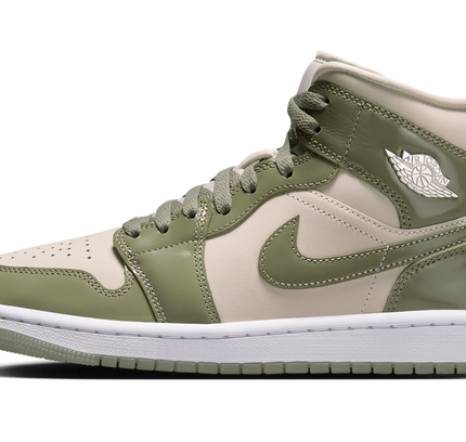 Air Jordan 1 Mid SE WMNS "Sea Glass Oil Green"