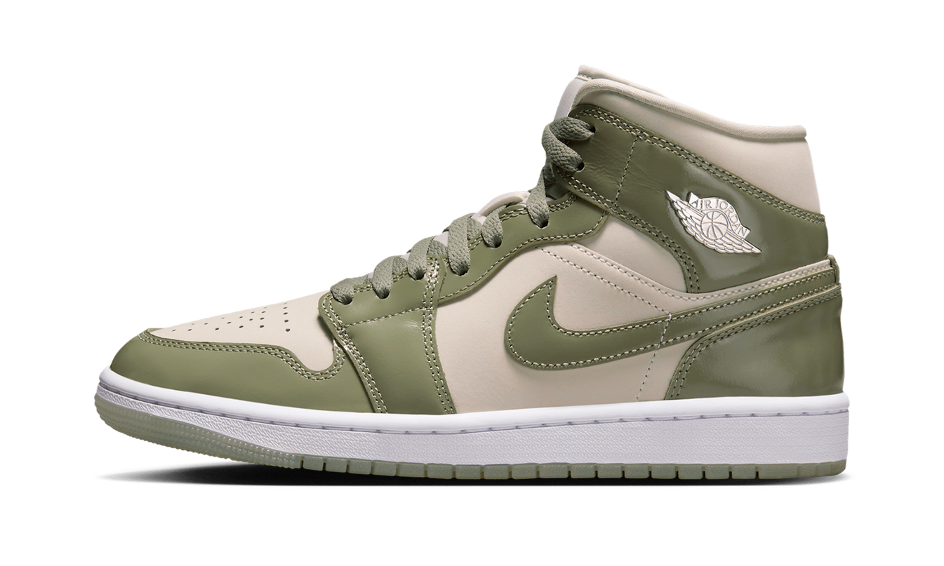 Air Jordan 1 Mid SE WMNS "Sea Glass Oil Green"