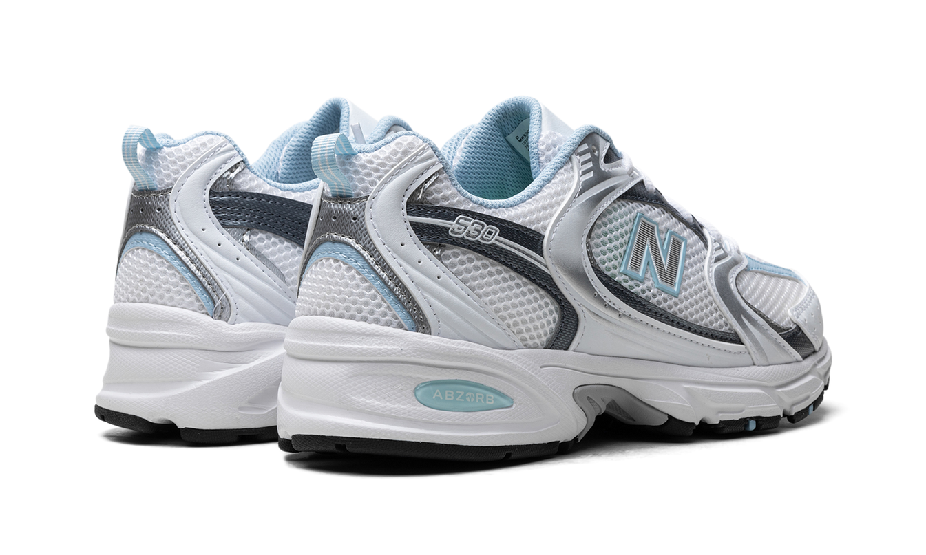 New Balance 530 "White / Dark Arctic Grey / Light Chrome Blue"
