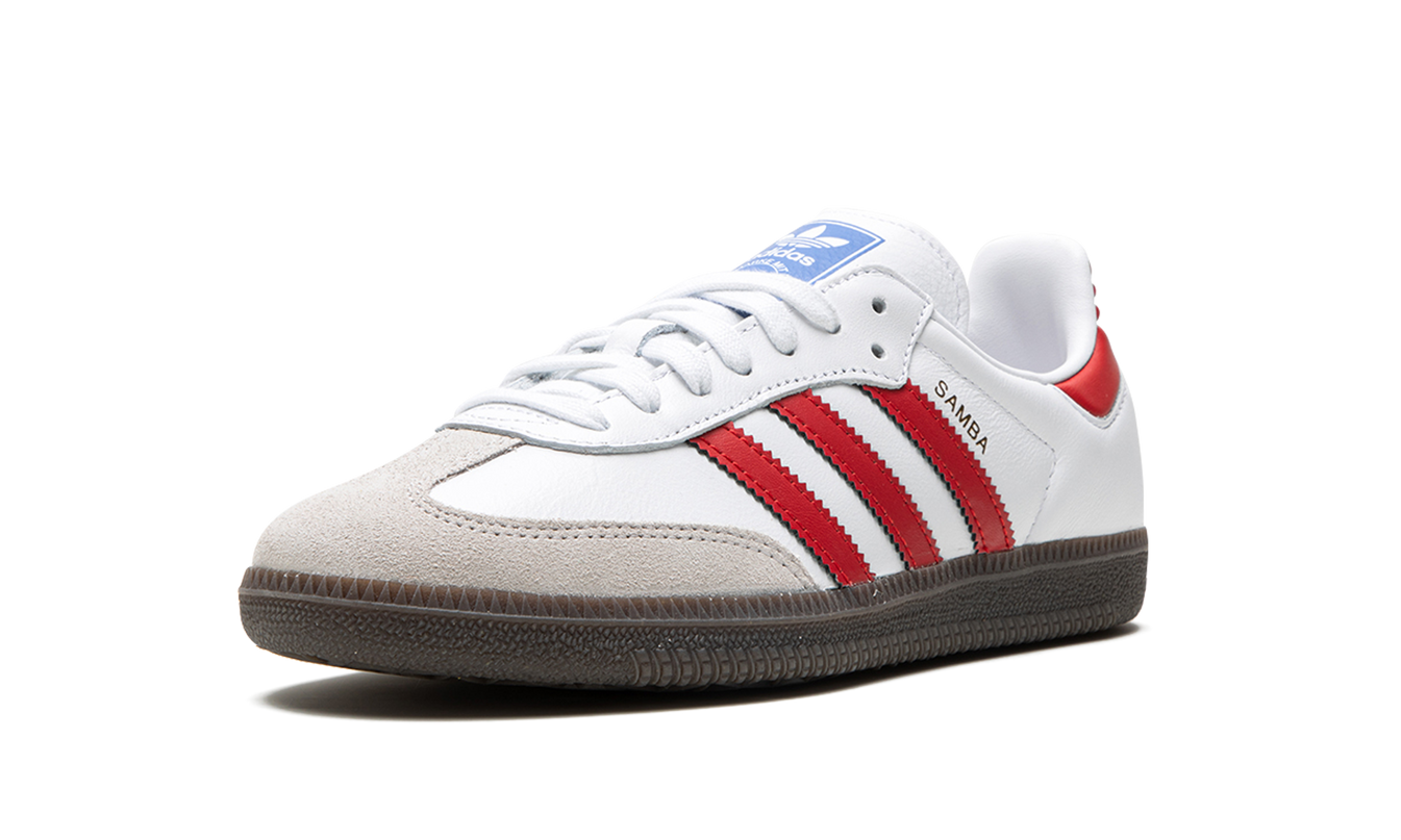 Adidas Samba OG "White / Better Scarlet"