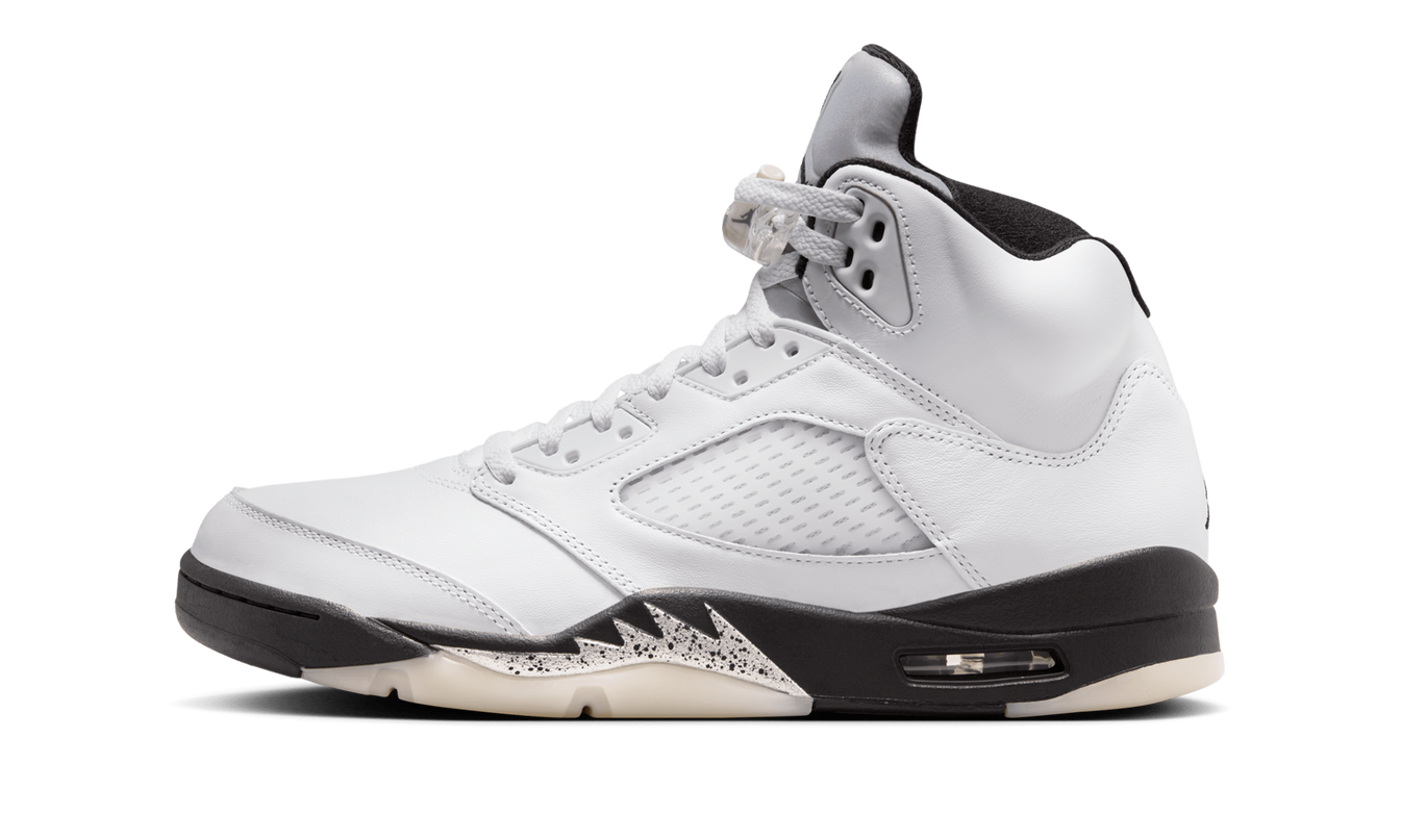 Air Jordan 5 "White/Black"