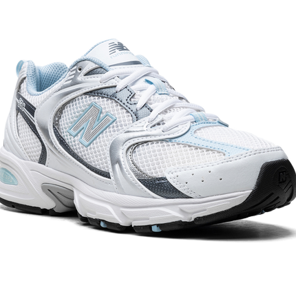 New Balance 530 "White / Dark Arctic Grey / Light Chrome Blue"